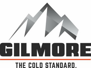 GILMORE THE COLD STANDARD. logo