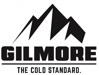 GILMORE THE COLD STANDARD. logo