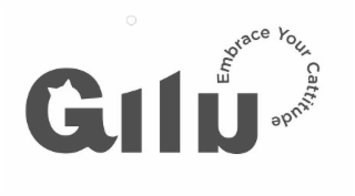 GILU EMBRACE YOUR CATTITUDE logo