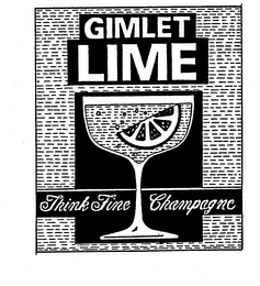 GIMLET LIME THINK FINE CHAMPAGNE logo