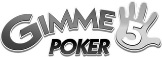 GIMME 5 POKER logo