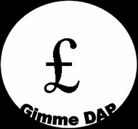 £ GIMME DAP logo