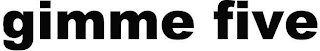 GIMME FIVE logo