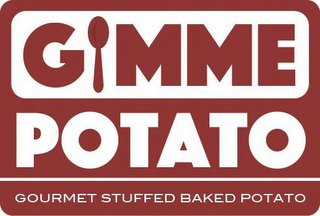 GIMME POTATO GOURMET STUFFED BAKED POTATO logo