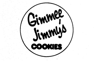 GIMMEE JIMMY'S COOKIES logo