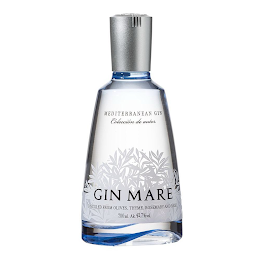 GIN MARE MEDITERRANEAN GIN COLECCIÓN DEAUTOR. DISTILLED FROM OLIVES. THYME. ROSEMARY AND BASIL 700ML. ALC. 4.27% VOL. logo