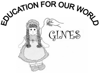 GINES EDUCATION FOR OUR WORLD logo