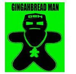 GINGAHBREAD MAN GBM logo
