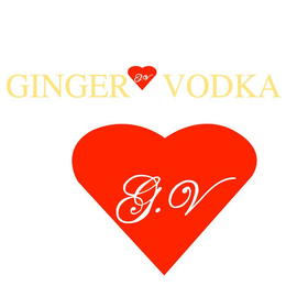 GINGER G.V VODKA G.V logo