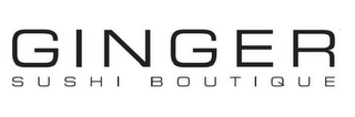 GINGER SUSHI BOUTIQUE logo
