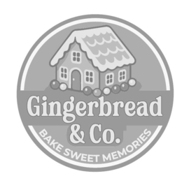 GINGERBREAD  & CO. BAKE SWEET MEMORIES logo
