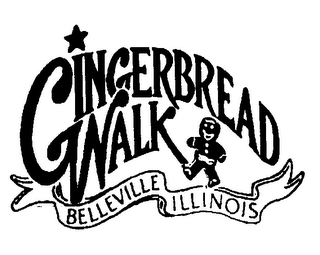 GINGERBREAD WALK BELLEVILLE ILLINOIS logo