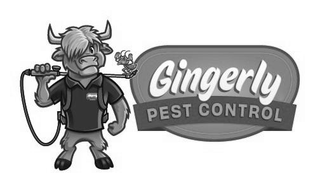 GINGERLY PEST CONTROL logo