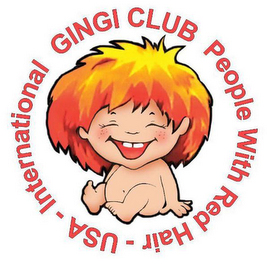 GINGI CLUB PEOPLE WITH RED HAIR - USA - INTERNATIONAL logo