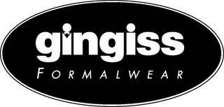 GINGISS FORMALWEAR logo