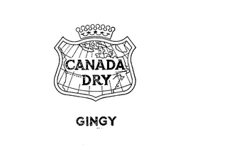 GINGY CANADA DRY logo