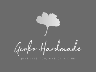 GINKO HANDMADE JUST LIKE YOU, ONE OF A KIND logo
