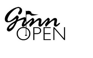 GINN OPEN logo