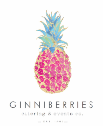 GINNIBERRIES CATERING & EVENTS CO. - EST. 1997- logo