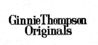 GINNIE THOMPSON ORIGINALS logo