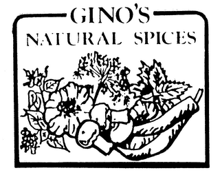 GINO'S NATURAL SPICES logo