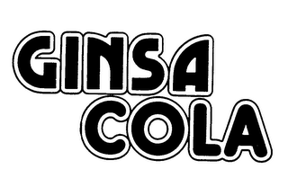GINSA COLA logo