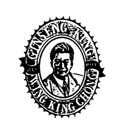 GINSENG KING WING KING CHONG TRADE MARK logo