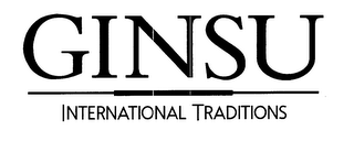 GINSU INTERNATIONAL TRADITIONS logo