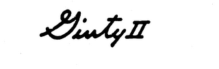 GINTY II logo