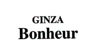 GINZA BONHEUR logo