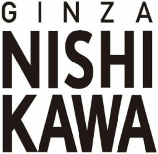 GINZA NISHI KAWA logo