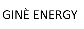 GINÈ ENERGY logo