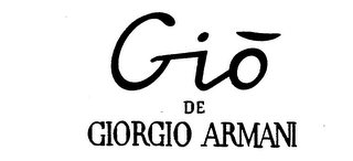 GIO DE GIORGIO ARMANI logo