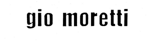 GIO MORETTI logo