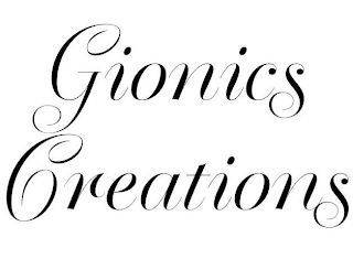 GIONICS CREATIONS logo