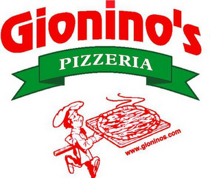 GIONINO'S PIZZERIA WWW.GIONINOS.COM logo