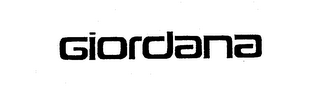GIORDANA logo