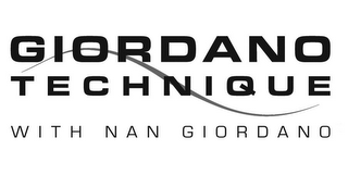 GIORDANO TECHNIQUE WITH NAN GIORDANO logo