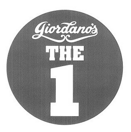 GIORDANO'S THE 1 logo
