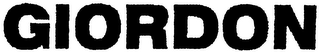 GIORDON logo