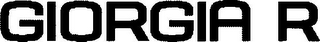 GIORGIA R logo