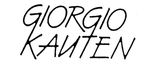 GIORGIO KAUTEN logo