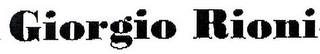 GIORGIO RIONI logo