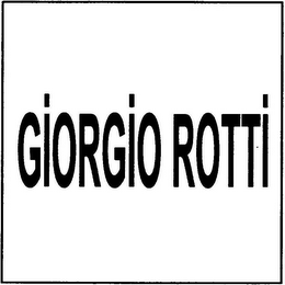 GIORGIO ROTTI logo