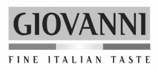GIOVANNI FINE ITALIAN TASTE logo