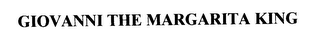 GIOVANNI THE MARGARITA KING logo