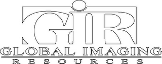 GIR GLOBAL IMAGING RESOURCES logo