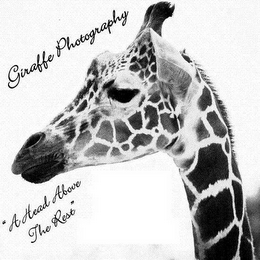 GIRAFFE PHOTOGRAPHY "A HEAD ABOVE THE REST" logo