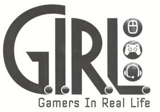 G.I.R.L. GAMERS IN REAL LIFE logo