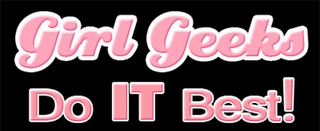 GIRL GEEKS DO IT BEST! logo